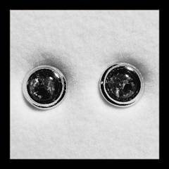 Triplet Opal Round Stud Earrings in Sterling Silver · Style 504