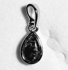 Triplet Opal Pear Pendant in Gold Plated Sterling Silver · Style 304