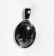 Triplet Opal Oval Pendant in Gold Plated Sterling Silver · Style 326