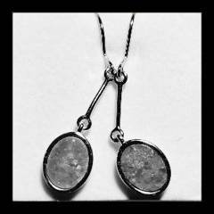 Doublet Opal Oval Drop Earrings in Sterling Silver · Style 803