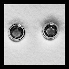 Triplet Opal Round Stud Earrings in Sterling Silver · Style 502