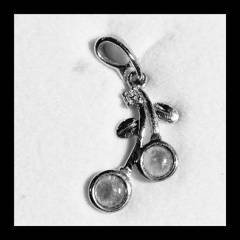 Triplet Opal Cherry Pendant in Sterling Silver · Style 117