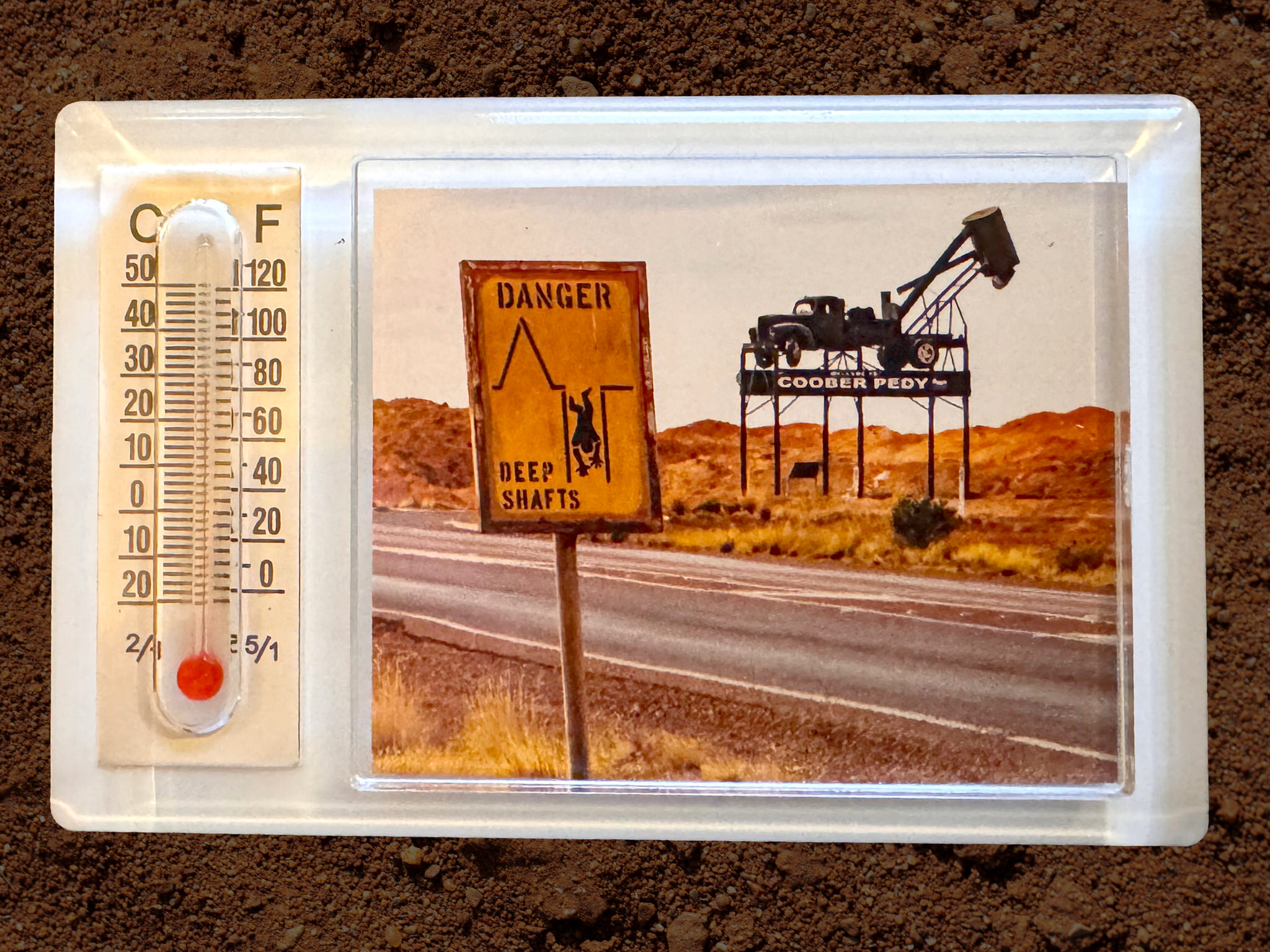 Thermostat Magnet - Coober Pedy Souvenir